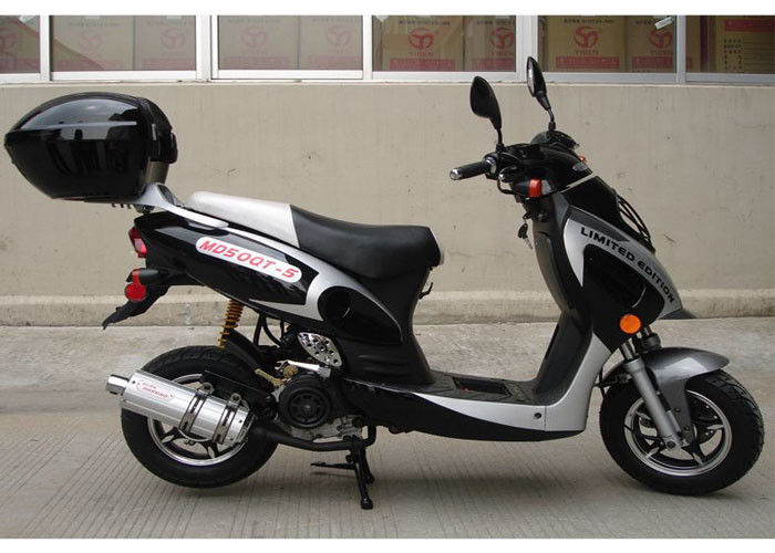 2 چرخ 50cc مینی اسکوتر، 45km / h موتور گاز مینی گاز برای کودکان و بزرگسالان