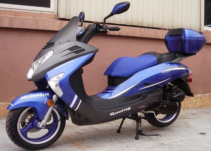 V Style Lighthead 150cc Scooter Gas، Scooters powered by gas with 2 آینه های عقب