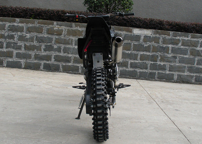 مدل Apollo Style 250cc Dirt Bike موتور سیکلت سیاه و سفید با انتقال اتوماتیک 8L مخزن روغن