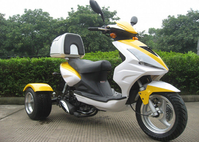 3 چرخ 50cc روروک مخصوص بچه ها با جعبه عقب 3 موتورسیکلت ویلر با نور سر بزرگ