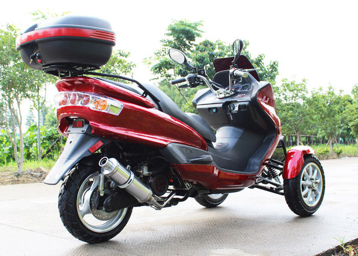 3 اسببخار موتور سیکلت 150cc با 7.0kw 7500r / min 8HP موتور / جعبه عقب