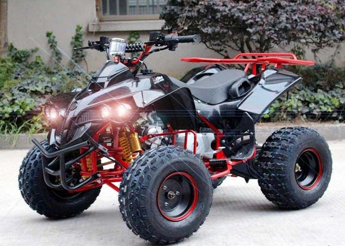 چهار سیلندر 125 سیلندر دوچرخه چهار چرخ 4 X 4 با رک عقب / چراغهای روشن