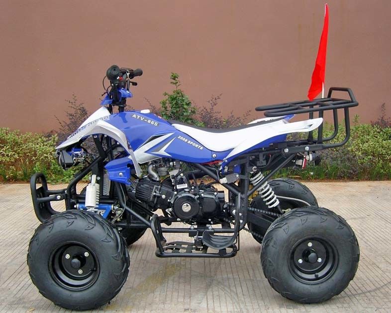 ترمز جلو دیفرانسیل عقب چهار چرخ برای بزرگسالان، 110cc Four Wheeler Electric Start