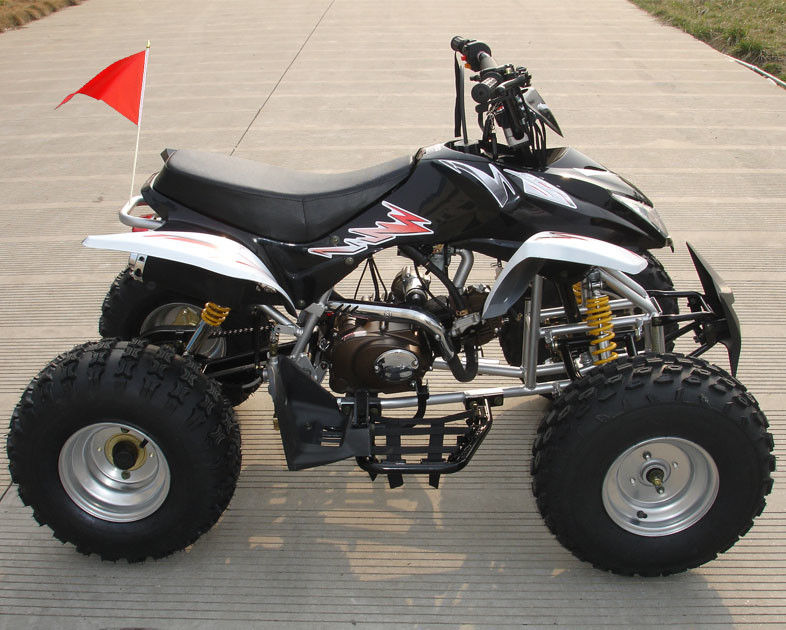 چهار چرخ ATV 110cc به طور کامل به طور متوسط ​​با ترمز دو درام جلو معکوس