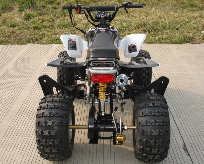 چهار چرخ ATV 110cc به طور کامل به طور متوسط ​​با ترمز دو درام جلو معکوس