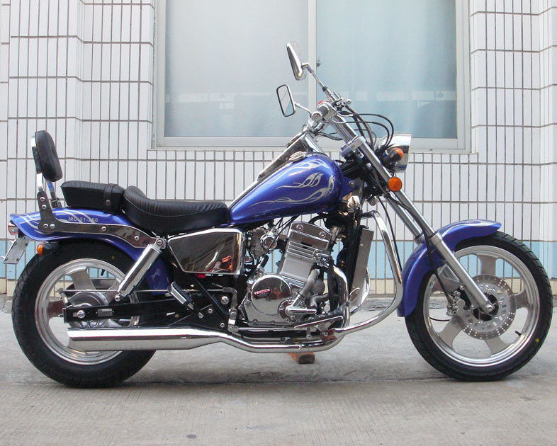 موتور سیکلت با موتور 250cc بالا خنک شده با آب سرد ترمز باله عقب موتور سیکلت سریع