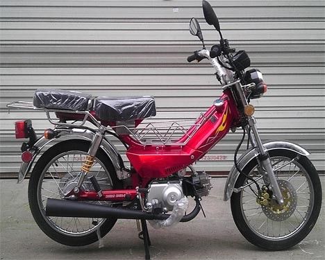 دیفرانسیل 50CC CDI شروع به کار موتور گازسوز دیواری جلو / عقب توربین ترمز هوا خنک