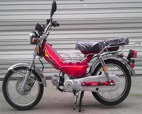 دیفرانسیل 50CC CDI شروع به کار موتور گازسوز دیواری جلو / عقب توربین ترمز هوا خنک