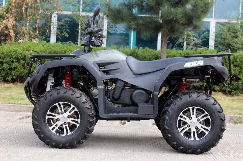 بالغ 400cc چهار چرخ ATV با حجم بسیار بالایی هوا خنک کننده + روغن خنک کننده شفت درایو