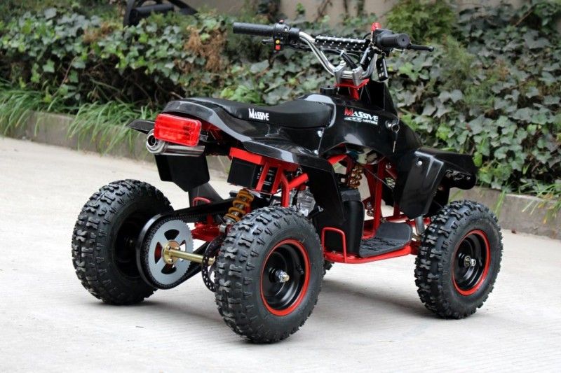 800w 48v کودکان دوچرخه چهار دیفرانسیل الکتریکی، Electric Four Wheeler برای بزرگسالان Shaft Drive Transmission