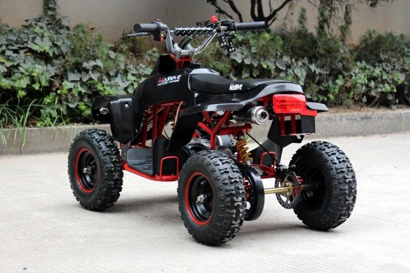 800w 48v کودکان دوچرخه چهار دیفرانسیل الکتریکی، Electric Four Wheeler برای بزرگسالان Shaft Drive Transmission