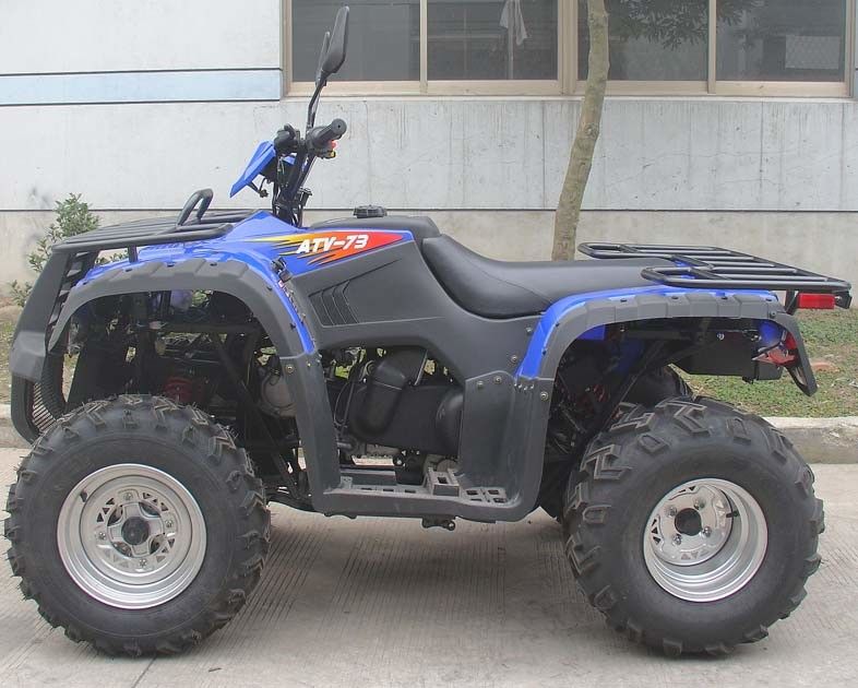 کاملا اتوماتیک معکوس 300cc دو نفره Four Wheeler 2 * 4 Drive Shaft Cooled Water