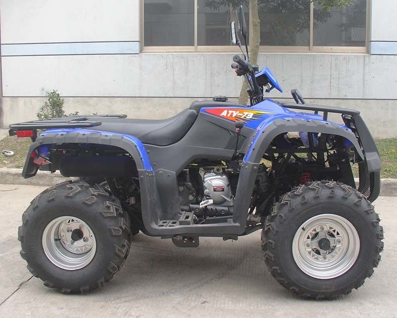کاملا اتوماتیک معکوس 300cc دو نفره Four Wheeler 2 * 4 Drive Shaft Cooled Water