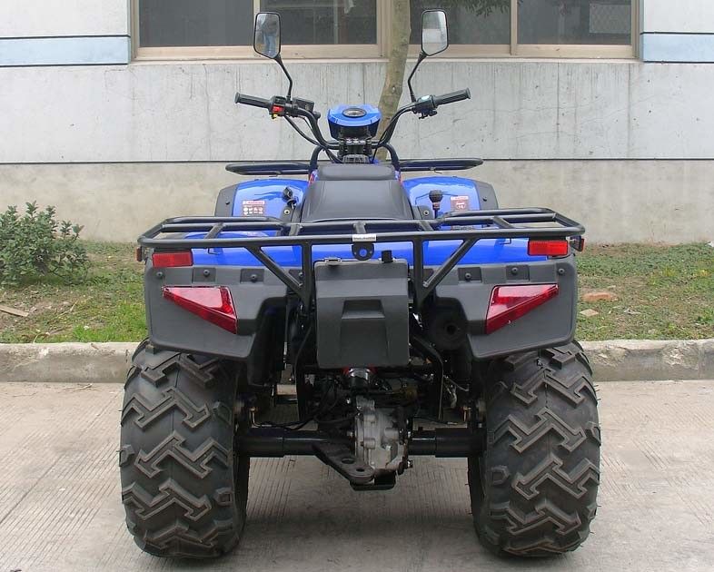 کاملا اتوماتیک معکوس 300cc دو نفره Four Wheeler 2 * 4 Drive Shaft Cooled Water