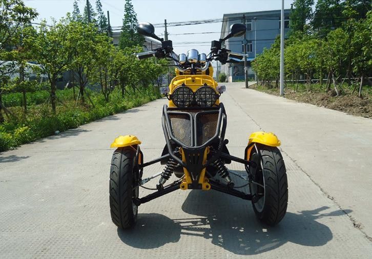 موتور کلاسیک Tri-Wheel Horizontal Type 50cc 3 Wheel Trike Scooter 4 Stroke