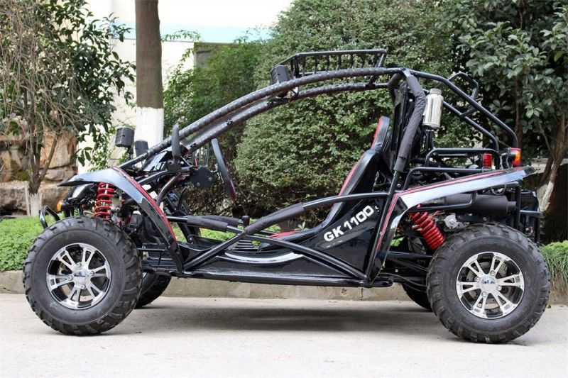 1100CC دو عقب چرخش حوض کارت Kart با 4 سیلندر مایع خنک کننده، تعلیق مستقل