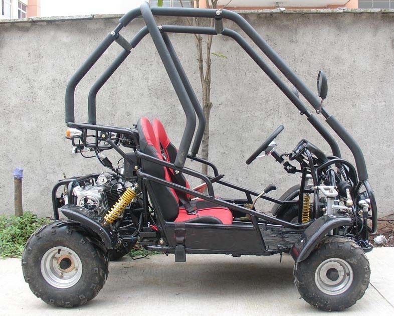 SAMLL 110cc Go Kart Buggy / بزرگسالان Off Road Go Kart با دو صندلی قابل تنظیم