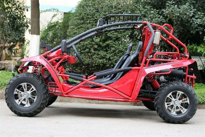 1100CC 4 سیلندر 4 Stroke Forest Road Adult Go Kart با تعلیق مستقل