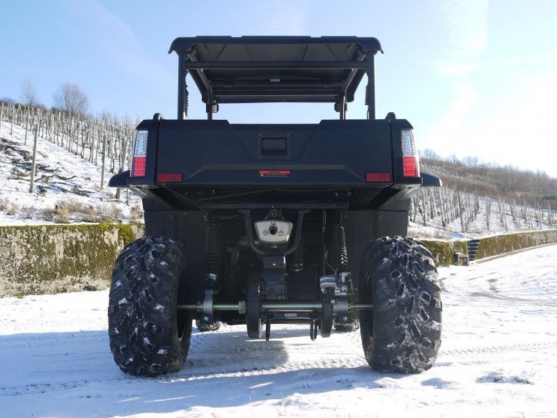 UTV 250 Tiltable Loader وسایل نقلیه سودمند وینچ با استفاده از Efi - Red، Windsheild و Towbar
