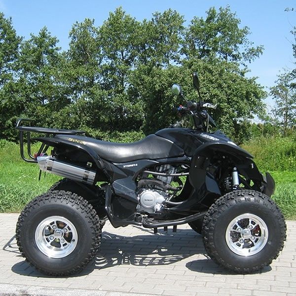 وسایل نقلیه با سرعت بالا ATV 250cc فوق العاده بزرگ CDI سیستم شروع الکتریکی / کلاچ دستی