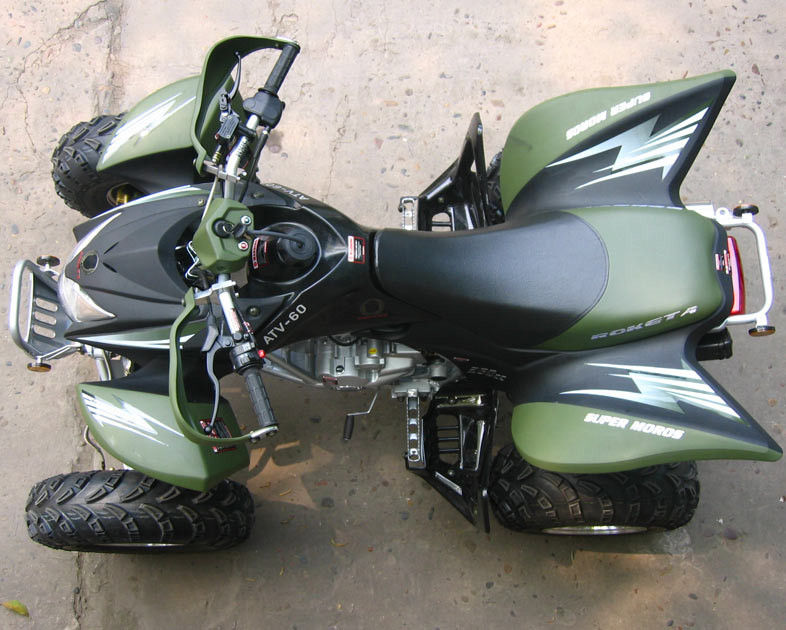 مزرعه و جاده جنگل 250cc جوانان مسابقه ATV، حداکثر سرعت 46.6mile / h