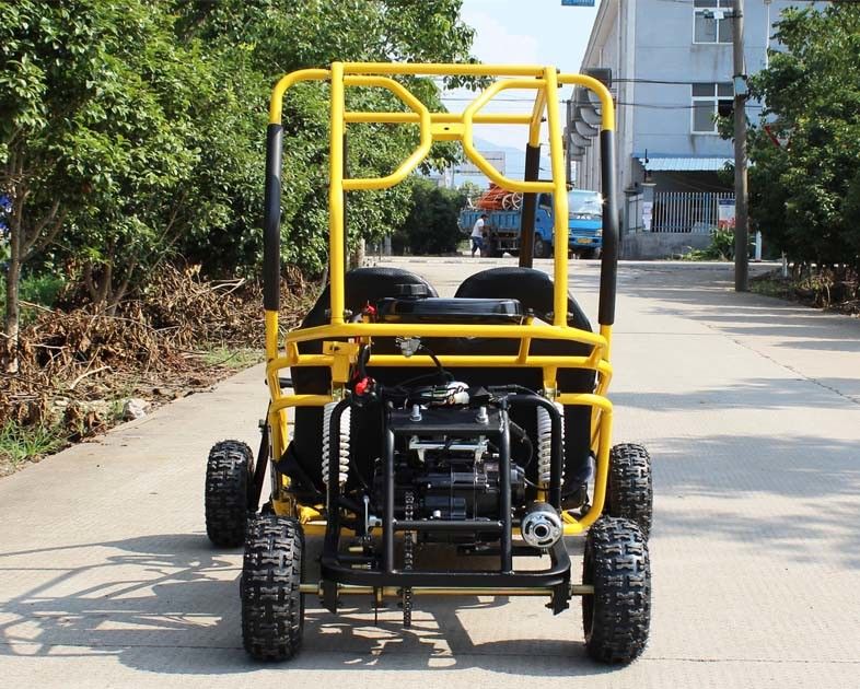 کوچک اندازه 110CC Go Kart Buggy کلاچ اتوماتیک 3 سرعت دنده با معکوس
