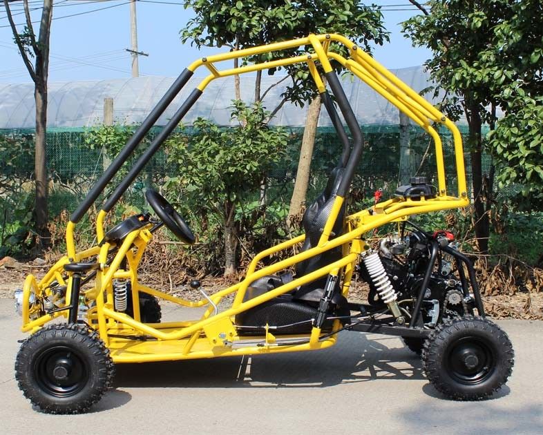کوچک اندازه 110CC Go Kart Buggy کلاچ اتوماتیک 3 سرعت دنده با معکوس