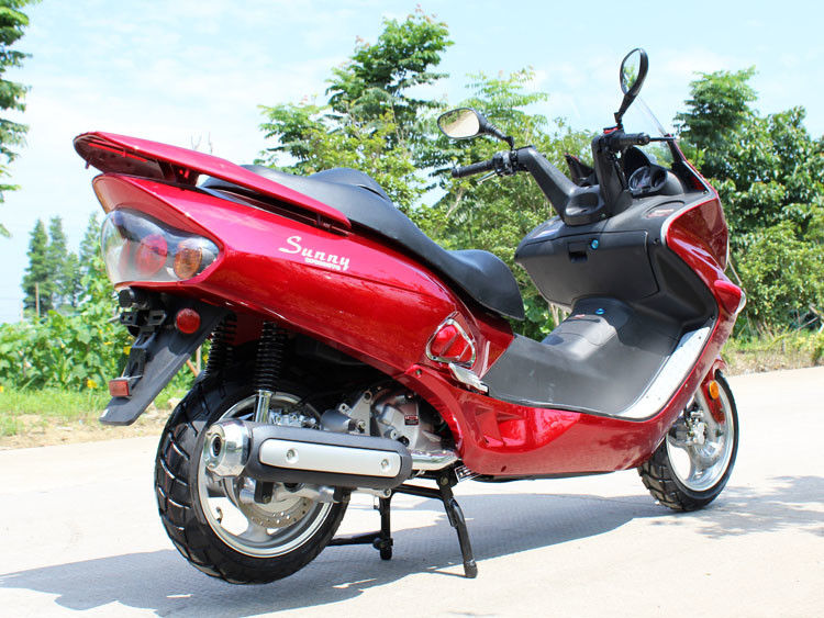 300cc CVT موتور خنک کننده موتور Motorcycle Motor Scooter Front دیسک عقب دیسک ترمز