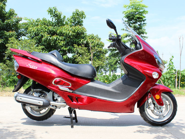 300cc CVT موتور خنک کننده موتور Motorcycle Motor Scooter Front دیسک عقب دیسک ترمز