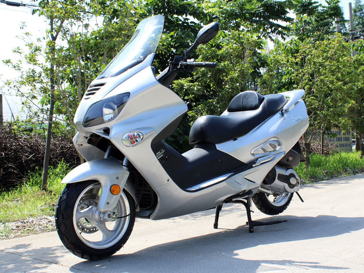 300cc CVT موتور خنک کننده موتور Motorcycle Motor Scooter Front دیسک عقب دیسک ترمز