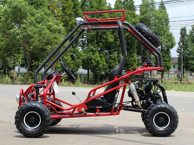 110cc کاملا خودکار برو کارت بوگاتی هوا خنک CDI Electirc با ترمز دیسک عقب شروع