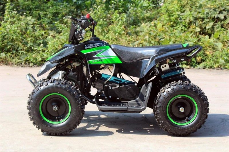 50cc جوانان مسابقه ATV یک وسیله نقلیه یک سیلندر تنها برای استفاده بزرگسالان استفاده می شود