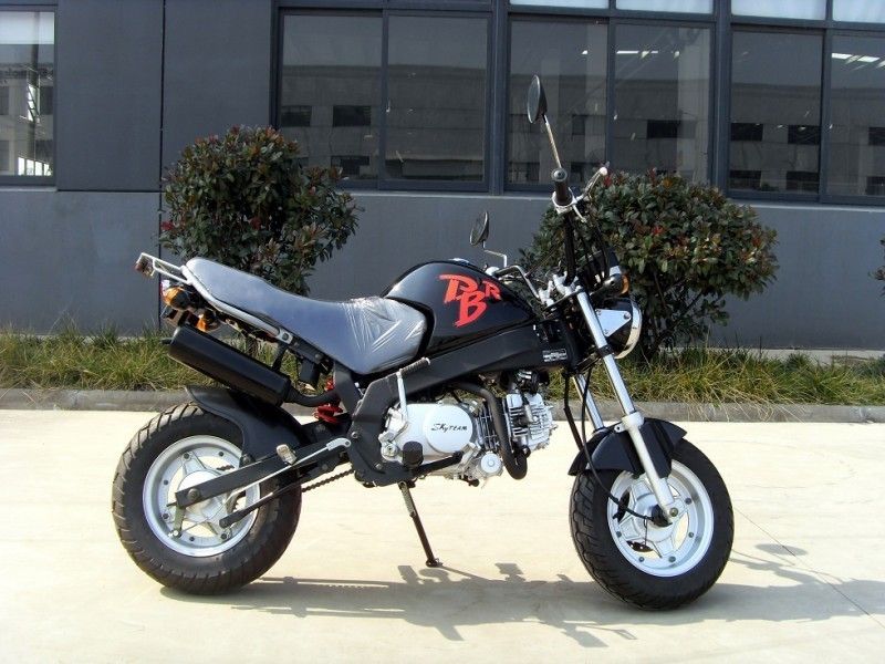 125cc Skyteam موتورسیکلت جلو دیفرانسیل عقب ترمز درام با 4 سرعت دنده 7 لیتر نفت مخزن
