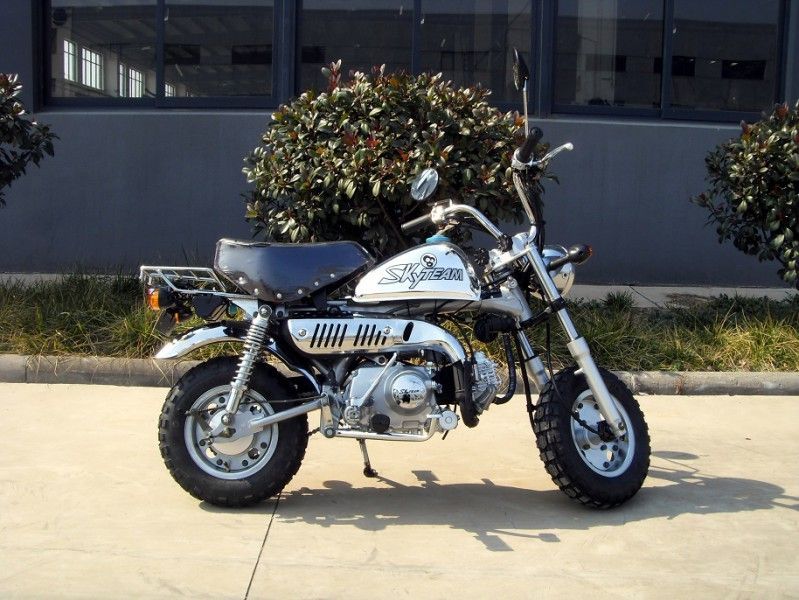 125cc Mini Dirt Bike موتور سیکلت Motorrad نسخه کروم با سرعت 4 دنده