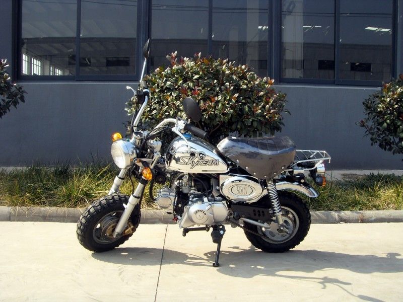 125cc Mini Dirt Bike موتور سیکلت Motorrad نسخه کروم با سرعت 4 دنده