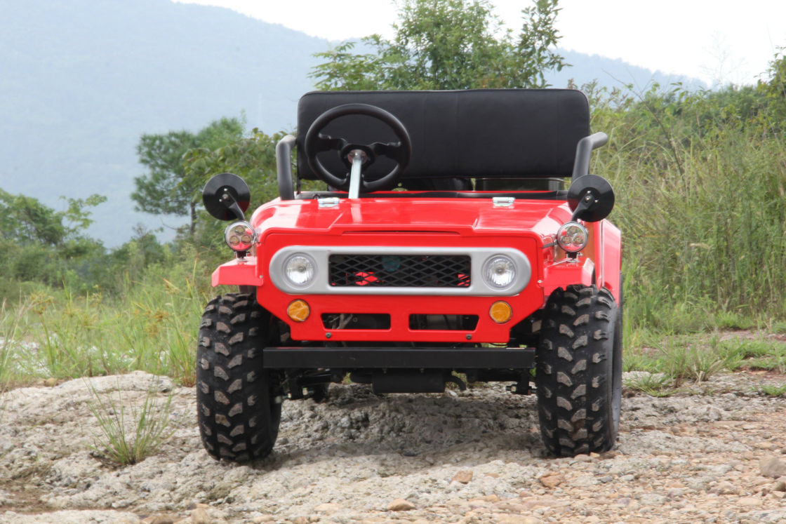شروع الکتریکی 110cc 125cc 150cc Off Road Go Kart / Side By Side Go Kart