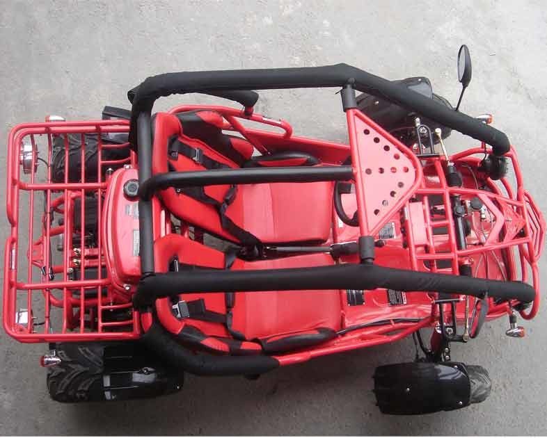 Full Size Go Kart Buggy Air Cold Cooling 150cc با زنجیر درایو