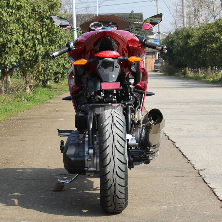 موتور سیکلت الکتریکی موتور 4 سیلندر بادی افقی تهویه هوا 150cc