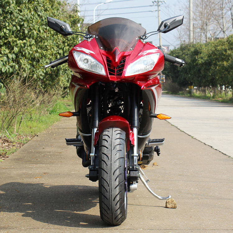 موتور سیکلت الکتریکی موتور 4 سیلندر بادی افقی تهویه هوا 150cc