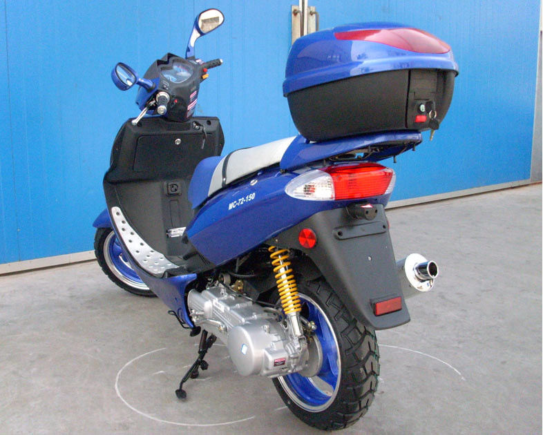 150cc CVT اجاق گاز موتور خاموش موتور با سوئیچ انتشار گاز