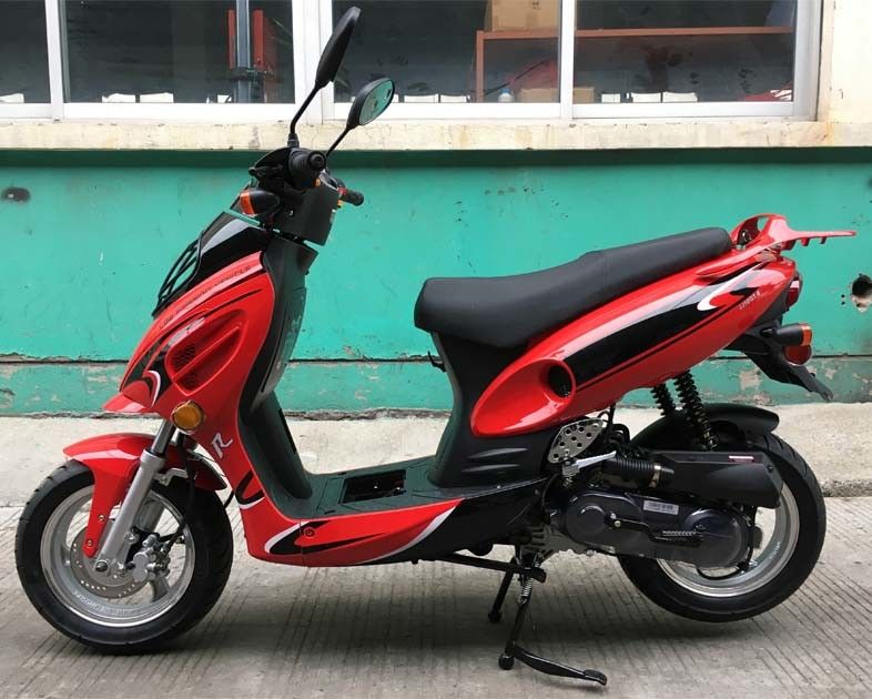 50cc CVT اجاق گاز خنک شده دوچرخه مینی دوچرخه جلو جلو دیفرانسیل عقب ترمز درام