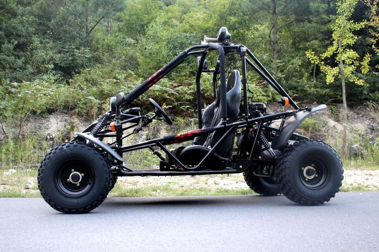دو کوچه هوا دو کوچه Go Kart Electric Start زنجیره درایو 150cc بزرگ اندازه