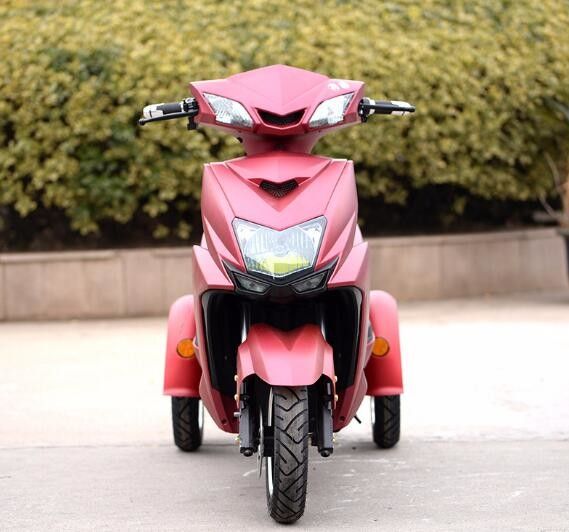 هیچ سقوط 3 چرخ موتورسیکلت 60v 800w حداکثر سرعت 50 - 60km / H