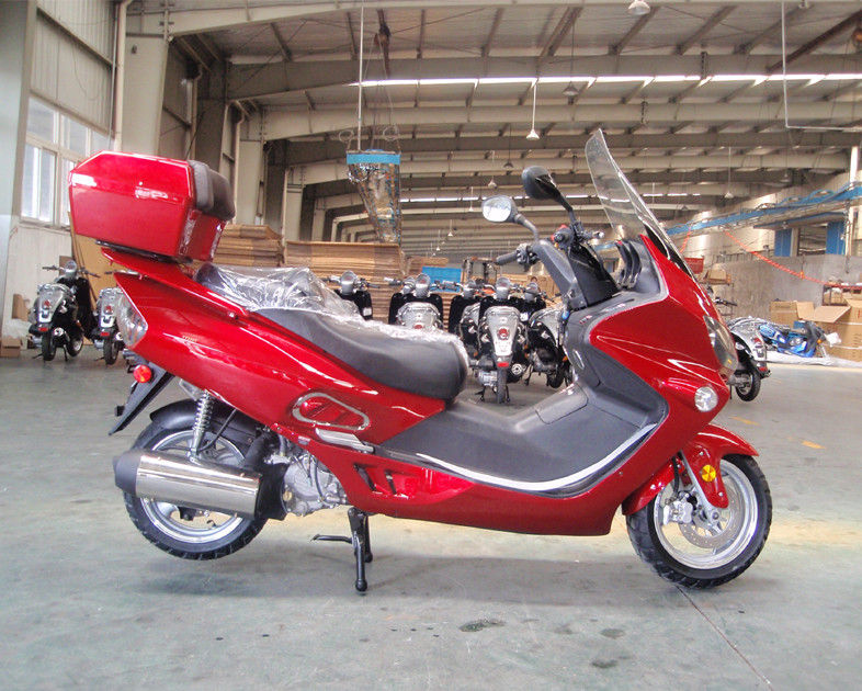 68.3 مایل / ساعت سرعت 250cc اسکوتر موتور بزرگسال 13 