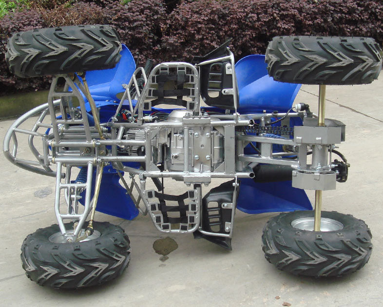 مساحت متوسط ​​110CC جوانان مسابقه ای ATV هوا با 7 سیستم رانندگی الکتریکی لاستیک خنک می شود