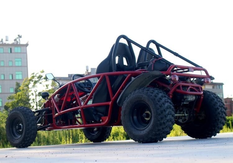 5.5kw Air-cooled Go Kart Buggy 149.6 Cc Four Stroke CVT Transmission