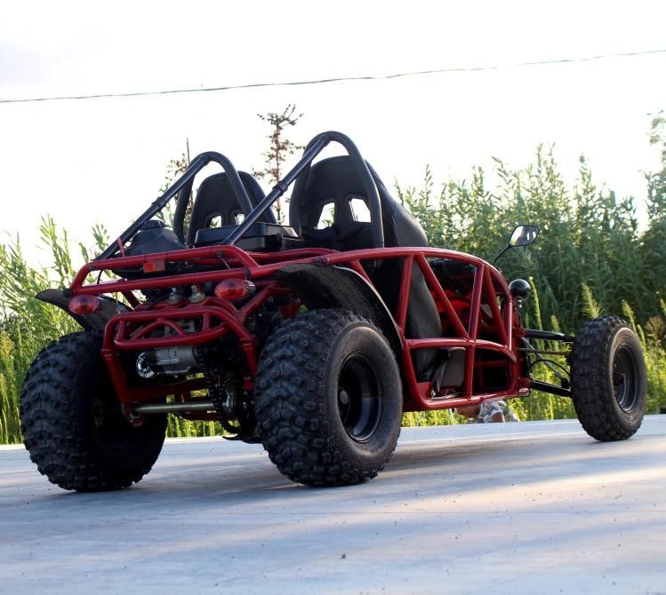 5.5kw Air-cooled Go Kart Buggy 149.6 Cc Four Stroke CVT Transmission