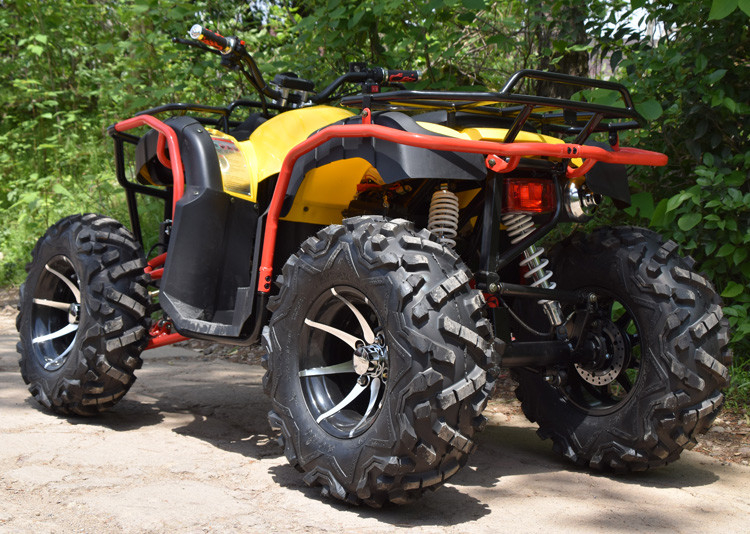 4 سکته مغزی کمکی 250CC وسایل نقلیه کمکی ATV 4.8L ظرفیت مخزن سوخت 1790 * 1070 * 1170MM
