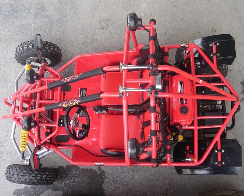سایز بزرگ Go Kart Buggy 150CC با سیستم خنک کننده با فشار هوا CVT