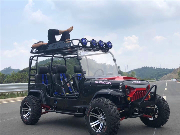 4 صندلی Go Kart Buggy Adult Toyota Jeep Go Kart 300cc با گیربکس اتوماتیک